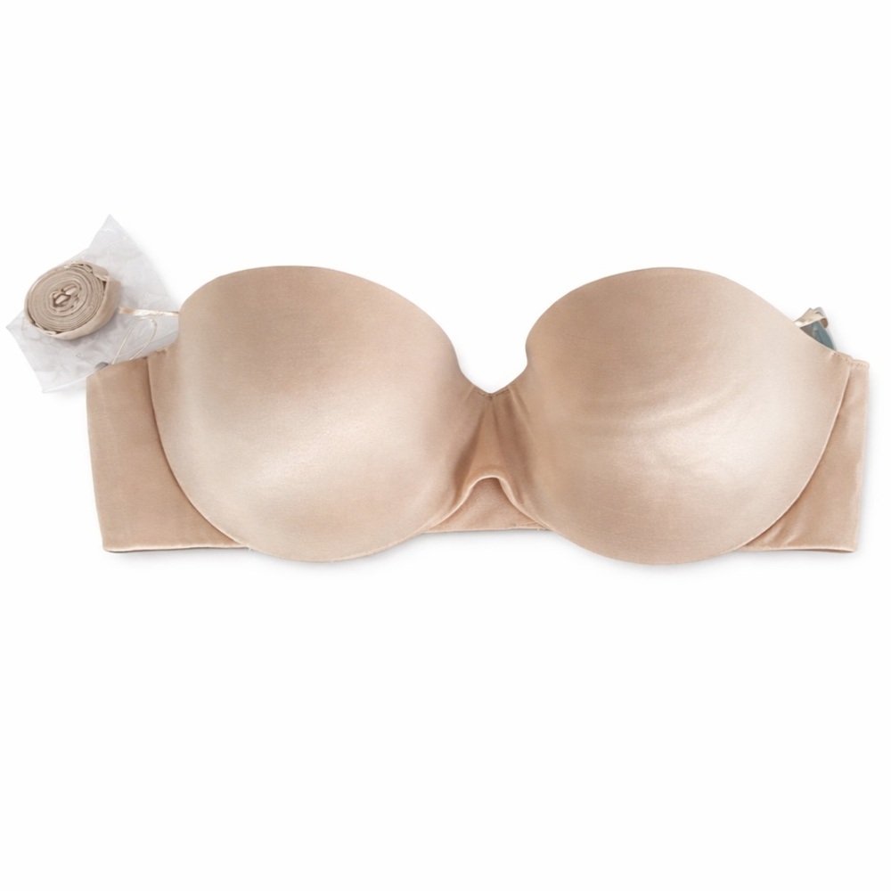 Maidenform Comfort Devotion Strapless Push-Up Bra 09417 Beige 34C NWT